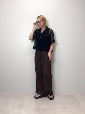 和さん(レディース・161cm)の夏コーディネート
