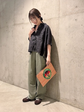 「URBAN RESEARCH Sonny Label（アーバンリサーチサニーレーベル）のアイテム（シューズ）」を使った、香織さん（レディース・154cm）の春コーディネート