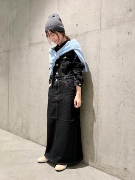 香織さん(レディース・154cm)の冬コーディネート