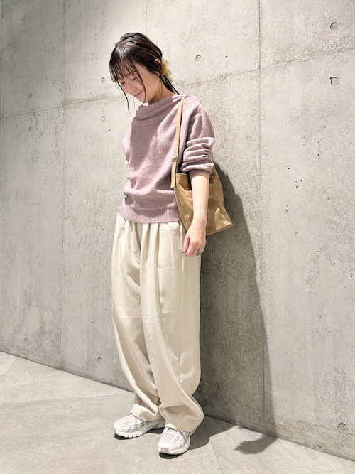 『WEB限定』ドレープニットプルオーバー