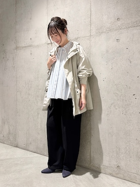 「URBAN RESEARCH Sonny Label（アーバンリサーチサニーレーベル）のアイテム」を使った、香織さん（レディース・154cm）の春コーディネート