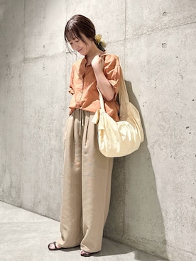 香織さん（レディース・154cm）の夏コーディネート