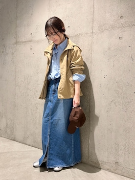 「URBAN RESEARCH Sonny Label（アーバンリサーチサニーレーベル）のアイテム（トップス）」を使った、香織さん（レディース・154cm）の春コーディネート