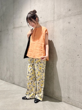 香織さん(レディース・154cm)の夏コーディネート