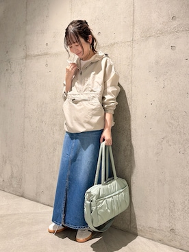 「URBAN RESEARCH Sonny Label（アーバンリサーチサニーレーベル）のアイテム（バッグ）」を使った、香織さん（レディース・154cm）の冬コーディネート