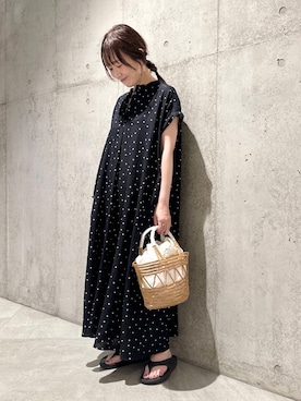 「SonnyLabel」｜香織さん（レディース・154cm）の夏コーディネート