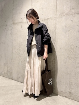 「URBAN RESEARCH Sonny Label（アーバンリサーチサニーレーベル）のアイテム（バッグ）」を使った、香織さん（レディース・154cm）の春コーディネート