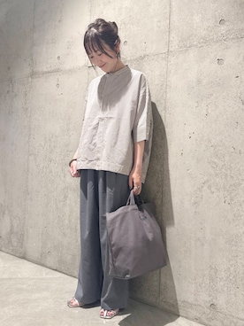 香織さん（レディース・154cm）の夏コーディネート