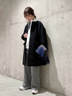 香織さん（レディース・154cm）の冬コーディネート