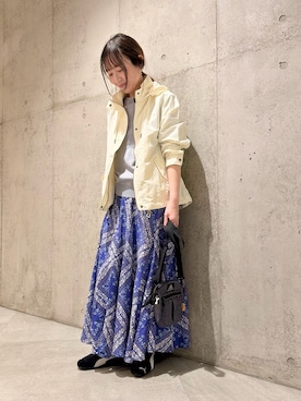 「URBAN RESEARCH Sonny Label（アーバンリサーチサニーレーベル）のアイテム」を使った、香織さん（レディース・154cm）の春コーディネート