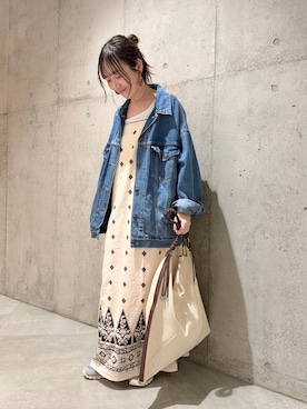 「URBAN RESEARCH Sonny Label（アーバンリサーチサニーレーベル）のアイテム」を使った、香織さん（レディース・154cm）の春コーディネート