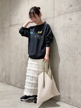 香織さん(レディース・154cm)の冬コーディネート