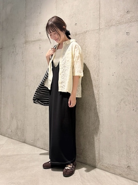 「URBAN RESEARCH Sonny Label（アーバンリサーチサニーレーベル）のアイテム（シューズ）」を使った、香織さん（レディース・154cm）の春コーディネート