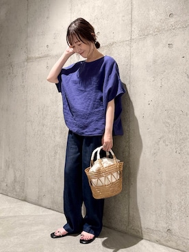 「SonnyLabel」｜香織さん（レディース・154cm）の夏コーディネート