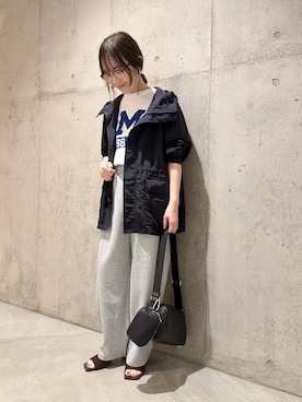 「URBAN RESEARCH Sonny Label（アーバンリサーチサニーレーベル）のアイテム（バッグ）」を使った、香織さん（レディース・154cm）の春コーディネート