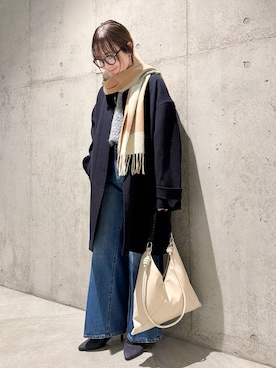 香織さん(レディース・154cm)の冬コーディネート