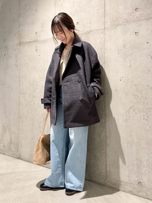 セール】ウールライクカーリーシャギーコクーンコート（その他アウター