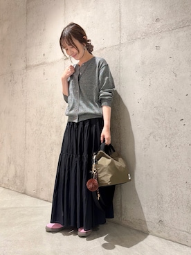 「URBAN RESEARCH Sonny Label（アーバンリサーチサニーレーベル）のアイテム（バッグ）」を使った、香織さん（レディース・154cm）の夏コーディネート