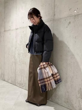 「URBAN RESEARCH Sonny Label（アーバンリサーチサニーレーベル）のアイテム」を使った、香織さん（骨格ストレート・レディース・154cm）の冬コーディネート