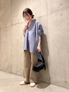 「URBAN RESEARCH Sonny Label（アーバンリサーチサニーレーベル）のアイテム」を使った、香織さん（レディース・154cm）の春コーディネート