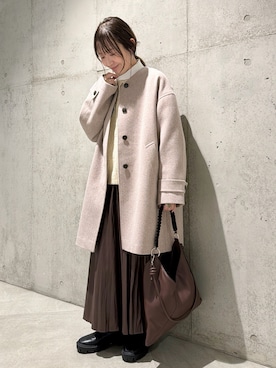 香織さん（レディース・154cm）の冬コーディネート