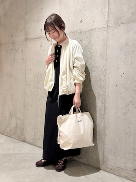 「URBAN RESEARCH Sonny Label（アーバンリサーチサニーレーベル）のアイテム（ジャケット/アウター）」を使った、香織さん（レディース・154cm）の春コーディネート