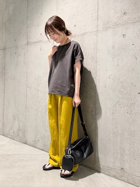 「URBAN RESEARCH Sonny Label（アーバンリサーチサニーレーベル）のアイテム」を使った、香織さん（レディース・154cm）の夏コーディネート