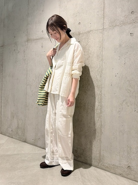 「URBAN RESEARCH Sonny Label（アーバンリサーチサニーレーベル）のアイテム（バッグ）」を使った、香織さん（レディース・154cm）の春コーディネート