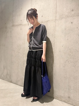 香織さん(レディース・154cm)の春コーディネート