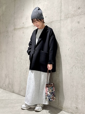 「URBAN RESEARCH Sonny Label（アーバンリサーチサニーレーベル）のアイテム」を使った、香織さん（骨格ストレート・レディース・154cm）の冬コーディネート