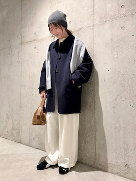 香織さん（レディース・154cm）の冬コーディネート