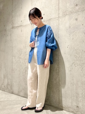 香織さん（レディース・154cm）の春コーディネート