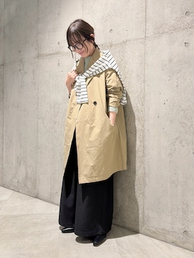 香織さん（レディース・154cm）の冬コーディネート