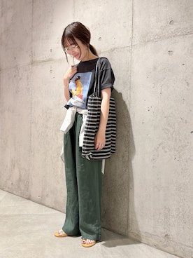 香織さん（レディース・154cm）の春コーディネート