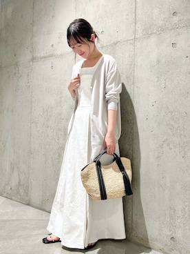 香織さん(レディース・154cm)の春コーディネート