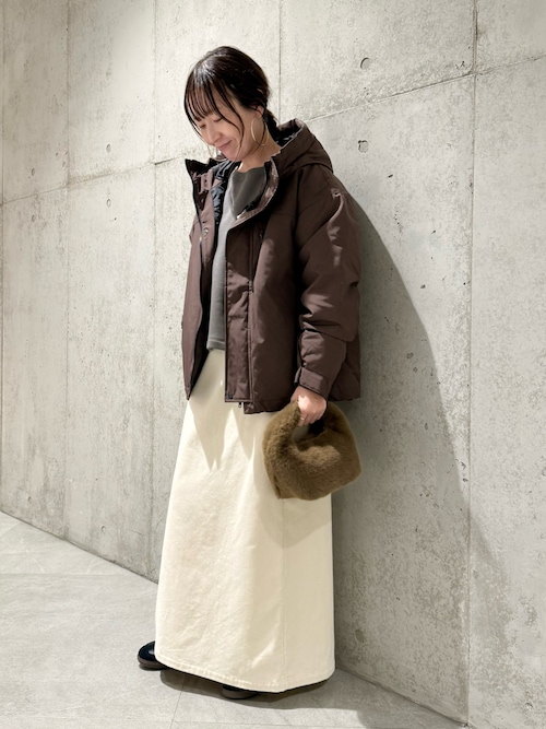 SonnyLabel フーディーダウンジャケット ブラウン URBAN RESEARCH Sonny Label（アーバンリサーチサニーレーベル