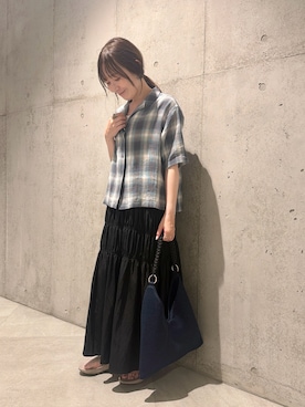 香織さん（レディース・154cm）の夏コーディネート