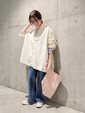 香織さん（レディース・154cm）の春コーディネート