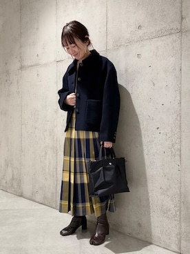 香織さん（レディース・154cm）の冬コーディネート