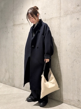 「FORK&SPOON（フォークアンドスプーン）のアイテム」を使った、香織さん（レディース・154cm）の冬コーディネート