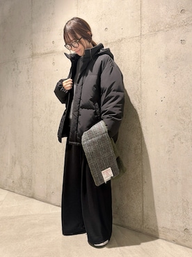 香織さん(レディース・154cm)の冬コーディネート