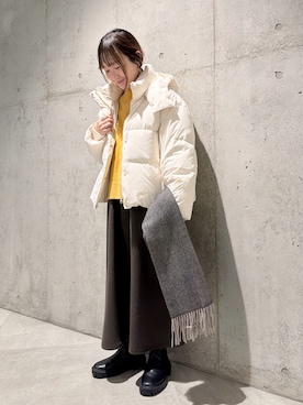 香織さん（レディース・154cm）の冬コーディネート