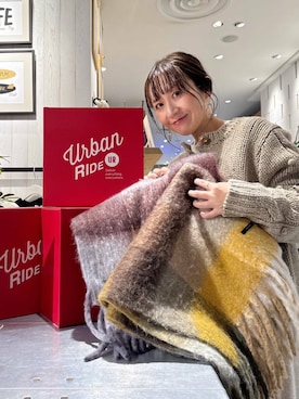 香織さん（レディース・154cm）の冬コーディネート