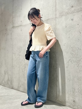 香織さん(レディース・154cm)の夏コーディネート