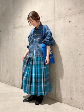 「URBAN RESEARCH Sonny Label（アーバンリサーチサニーレーベル）のアイテム（ジャケット/アウター）」を使った、香織さん（レディース・154cm）の秋コーディネート