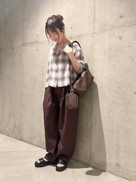 香織さん(レディース・154cm)の春コーディネート