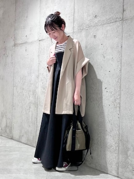 香織さん（レディース・154cm）の夏コーディネート