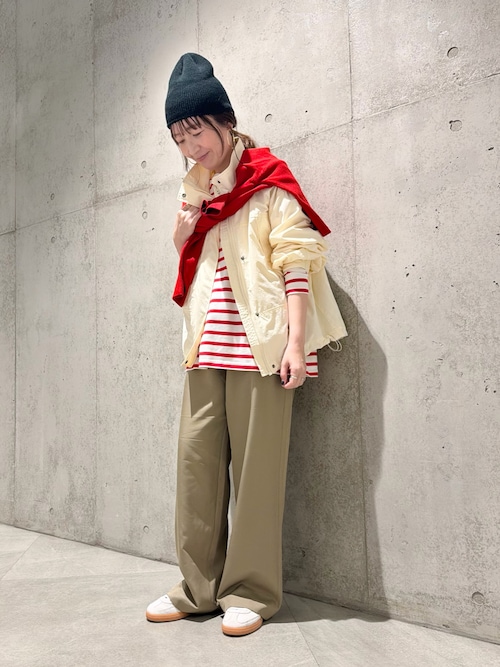 『仁村紗和さん着用』『UR TECH 200日ニット』リングドットカーディガン