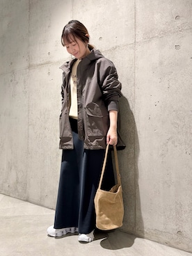 香織さん（レディース・154cm）の冬コーディネート