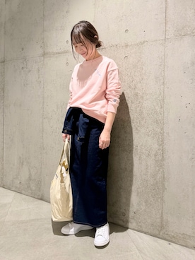 香織さん(レディース・154cm)の春コーディネート